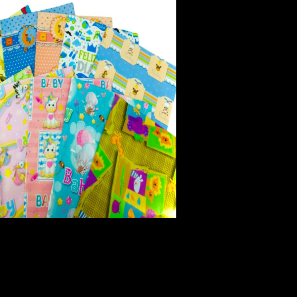 PAPEL COUCHE BEBE PADI 50X70 CM. PZA